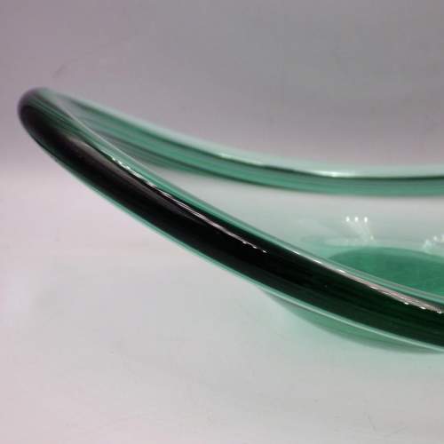 Holmegaard Per Lutken Design Mid 20th Century Selandia Glass Bowl image-3