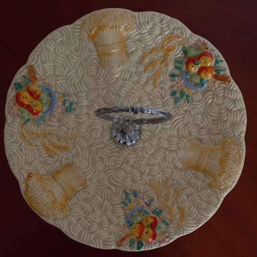 Clarice Cliff Celtic Harvest Graduated Two Tier Cake Stand image-3