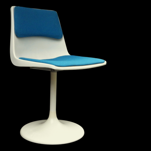 Joe Colombo Design 1970 Lusch Erzeugnis Mid Century Tulip Chair image-1