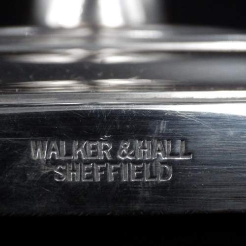 Walker & Hall Silver Plated on Copper Candelabra Centrepiece image-4