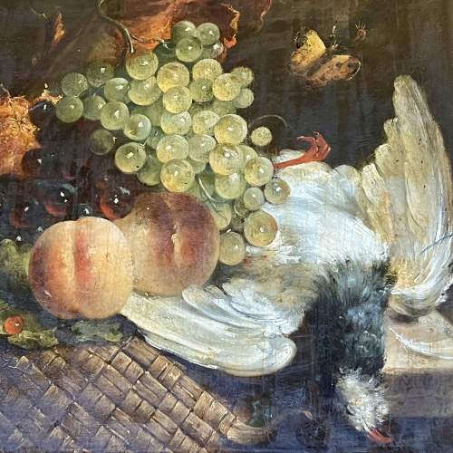19th Century Still Life Oil on Board by George Lance image-2