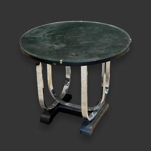 Art Deco Modernist Bowman Brothers Side Table