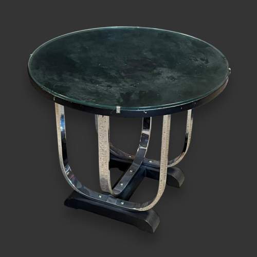 Art Deco Modernist Bowman Brothers Side Table image-2
