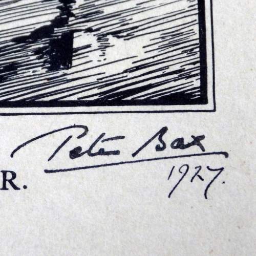 Peter Bax Theatre Collection of Five Signed 1920s Theatrical Prints image-5