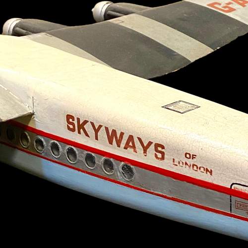 Skyways of London Period Wooden Model Plane image-6