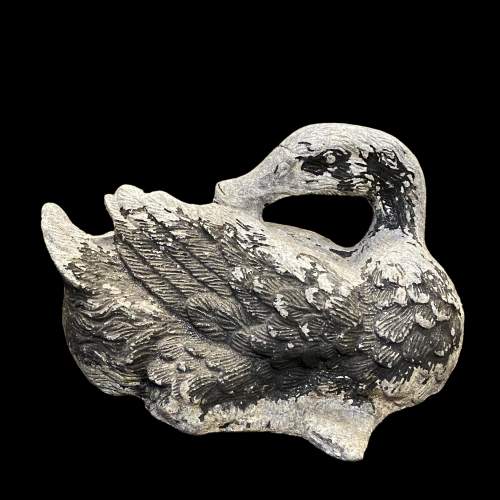 Collection of Three Patinated Alloy Ducks and Goose image-4
