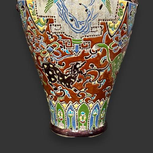 Hand Painted 19th Century Chinese Vase image-5