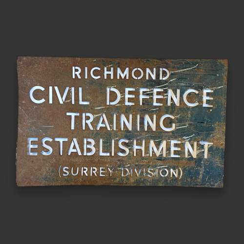 WW2 Stencil Sign image-1