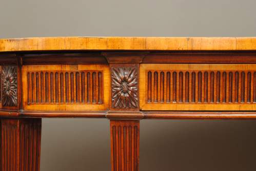 George III Period Mahogany Side or Serving Table image-5
