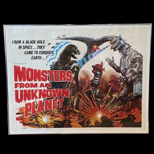 Original Monsters from an Unknown Planet Poster