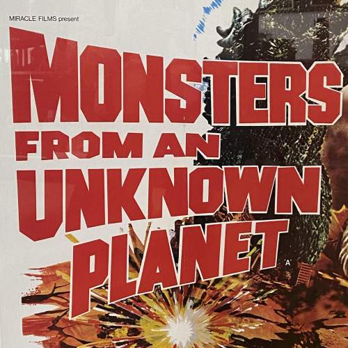 Original Monsters from an Unknown Planet Poster image-3