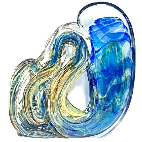 Mdina Glass Large Knot Sculpture image-4