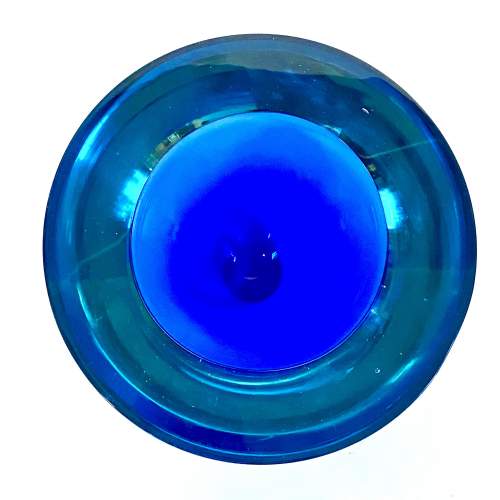 Murano Sommerso Two Tone Glass Bowl image-3
