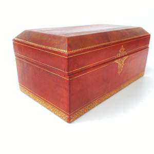 18th Century Fine Quality French Leather Casket