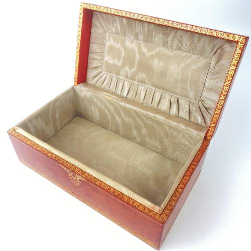 18th Century Fine Quality French Leather Casket image-6