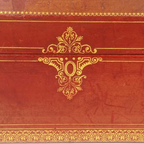 18th Century Fine Quality French Leather Casket image-5