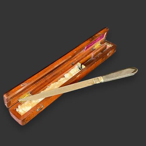 Cased 19th Century Surgical Knife image-1