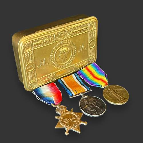 First World War Trio of Medals image-1
