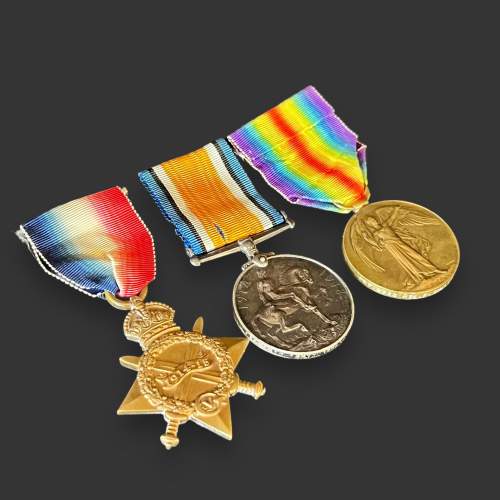 First World War Trio of Medals image-2