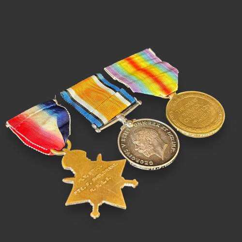 First World War Trio of Medals image-3