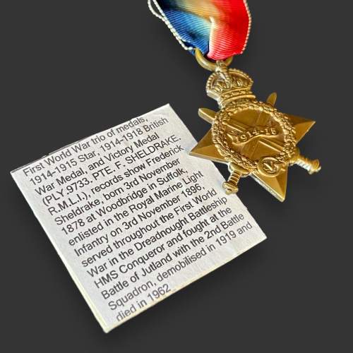 First World War Trio of Medals image-5