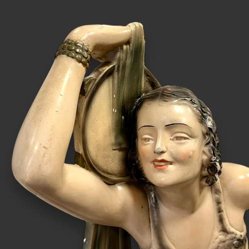Art Deco Sculpture of a Dancer by Salvatore Melani image-3