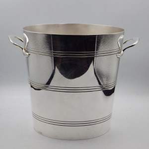 Art Deco 1930s Art Deco Silver Plated Ice Bucket