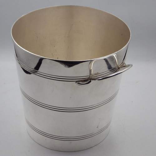 Art Deco 1930s Art Deco Silver Plated Ice Bucket image-3