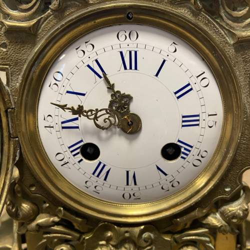 Early 19th Century French Brass Mantle Clock image-6