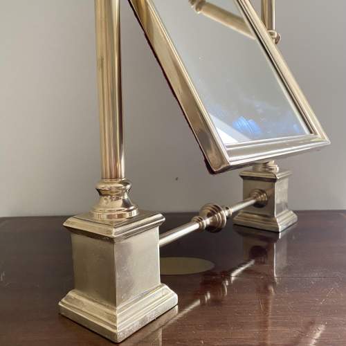 Elegant Brass Table Swing Mirror image-5