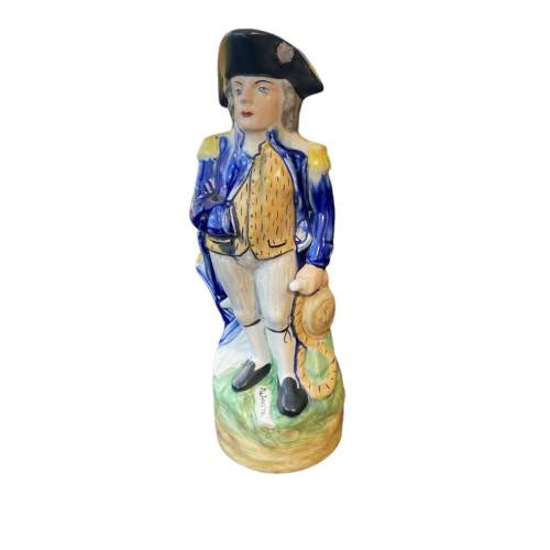 19th Century Staffordshire Jug  As Admiral Nelson image-1