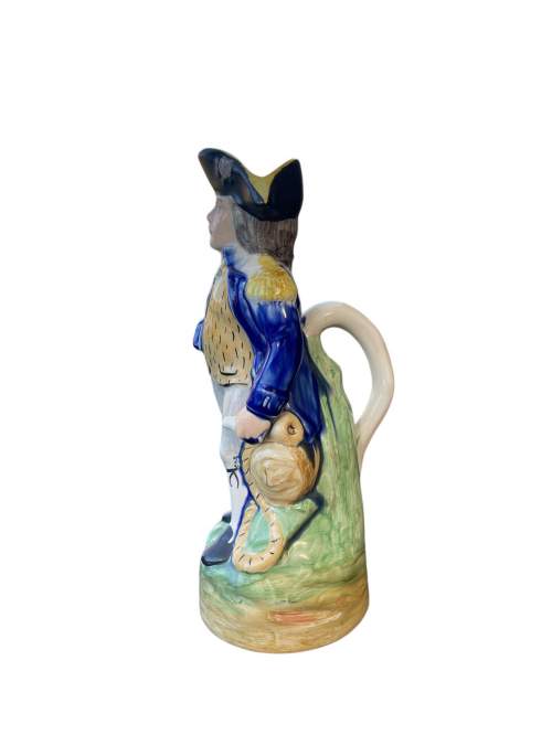 19th Century Staffordshire Jug  As Admiral Nelson image-2