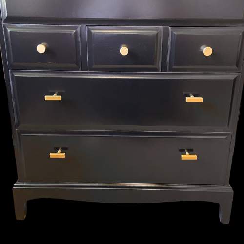 Stag Black Finished Tallboy Chest image-2