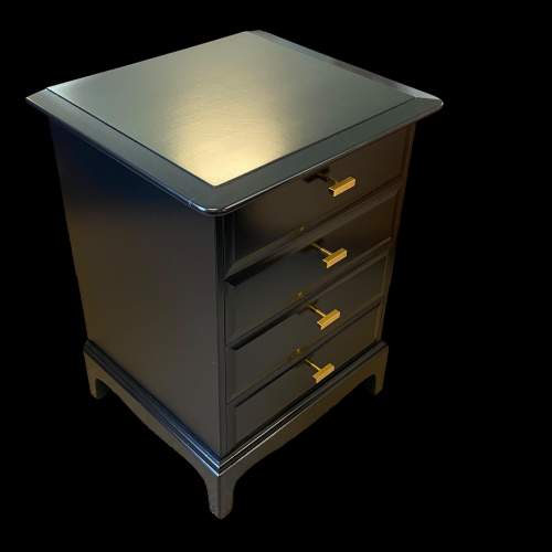 Stag Black Finished Four Drawer Chest image-4