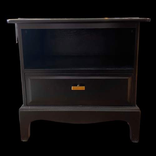 Stag Black Finished Single Drawer Cabinet image-6