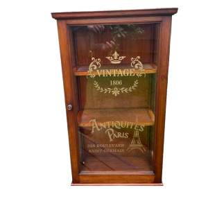 A 20th Century Mahogany Counter Top Shop Display Cabinet