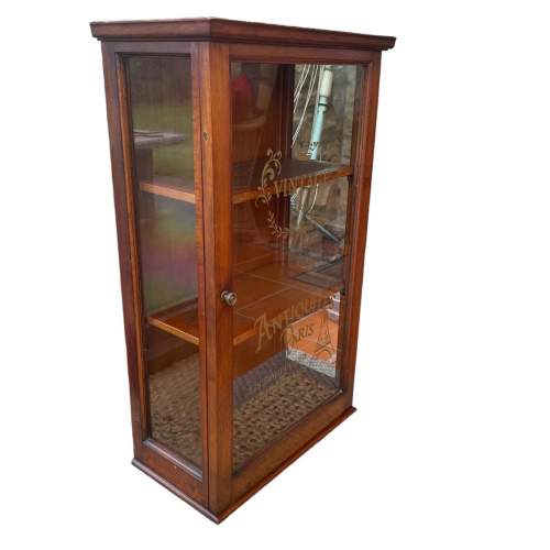 A 20th Century Mahogany Counter Top Shop Display Cabinet image-2