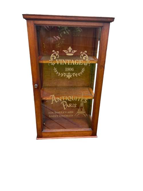 A 20th Century Mahogany Counter Top Shop Display Cabinet image-6