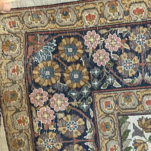 Stunning Hand Knotted Indian Rug Kashmir A Superb Quality Piece image-5