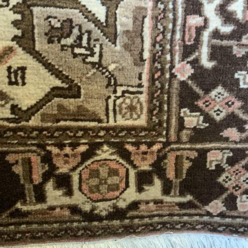 Superb Hand Knotted Persian Rug Heriz Super Muted Colours image-4