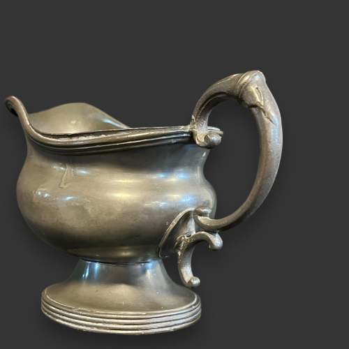 Late 19th Century Pewter Sauce Boat image-4