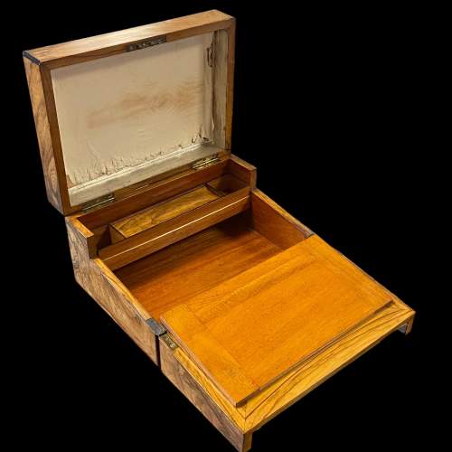 Victorian Walnut Sewing and Correspondence Box image-6