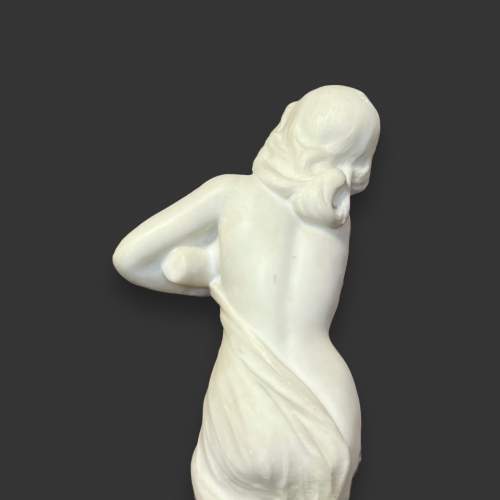 Italian Carrara Marble Nymph Figure image-5