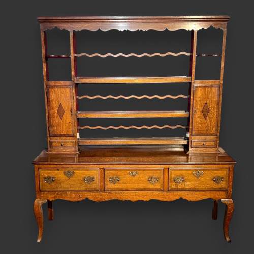 George III Period Oak Dresser image-1