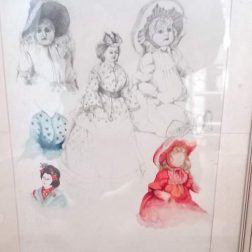 Original Drawings for Dolls Exhibition image-2