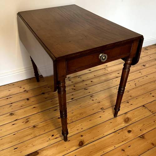 Antique Georgian Mahogany Pembroke Table image-1