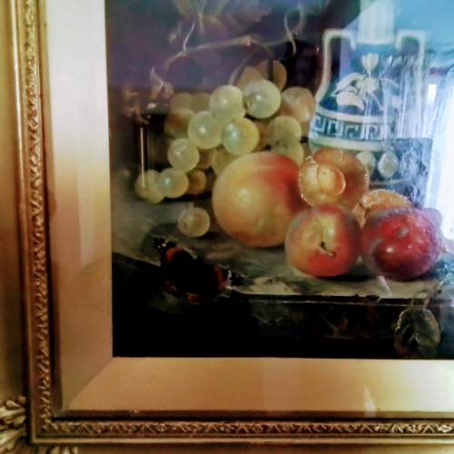 Still Life Oil Painting on Canvas by Thomas Worsey image-2
