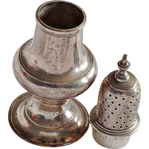 George III Silver Pepper Pot and Cove image-5