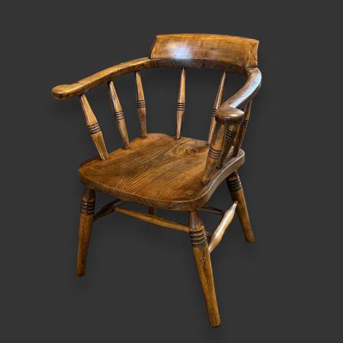 Late 19th Century  Captains Chair - Air Ministry image-1