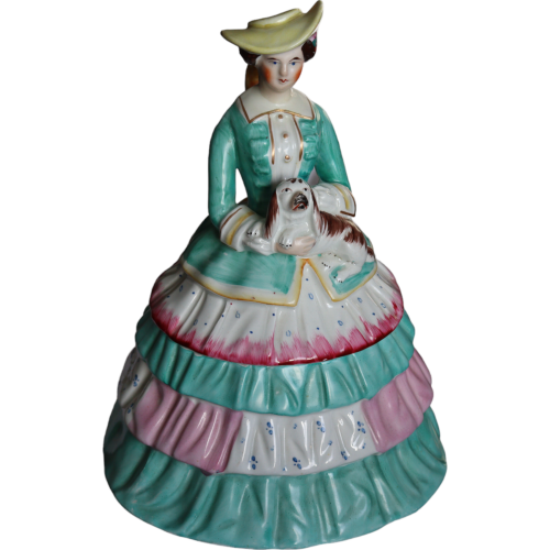 Victorian  Novelty Tobacco Jar and Cover image-1